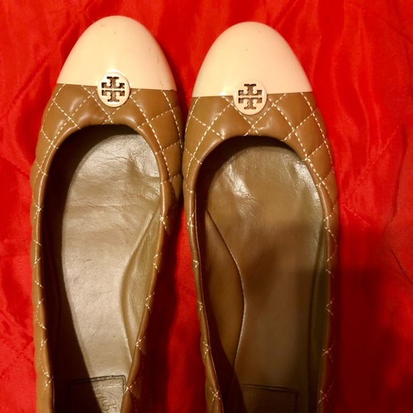 Tory Burch Kaitlin Quilted Leather Ballet Flats - Picture 2 of 6